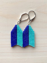 Load image into Gallery viewer, 2-Tone Flu-flu: Cobalt and Turquoise