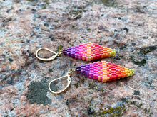 Load image into Gallery viewer, Small Sunset Diamonds OOaK