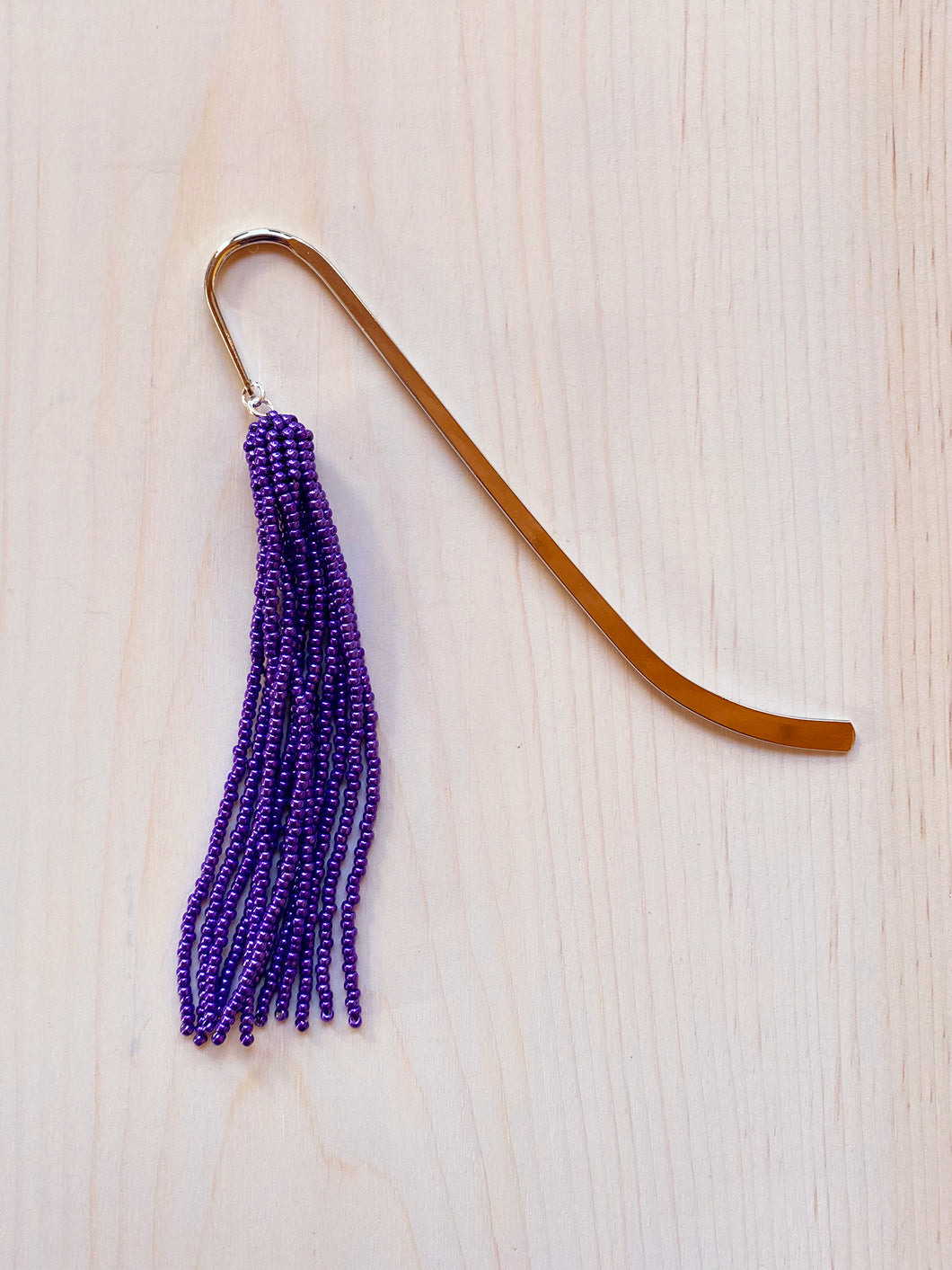 Cornsilk Bookmark: Electric Purple