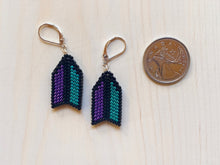 Load image into Gallery viewer, Flu-flu Mini: Electric Emerald and Purple
